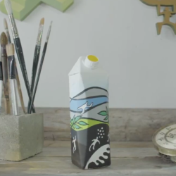 Can a wine carton package be a work of art?